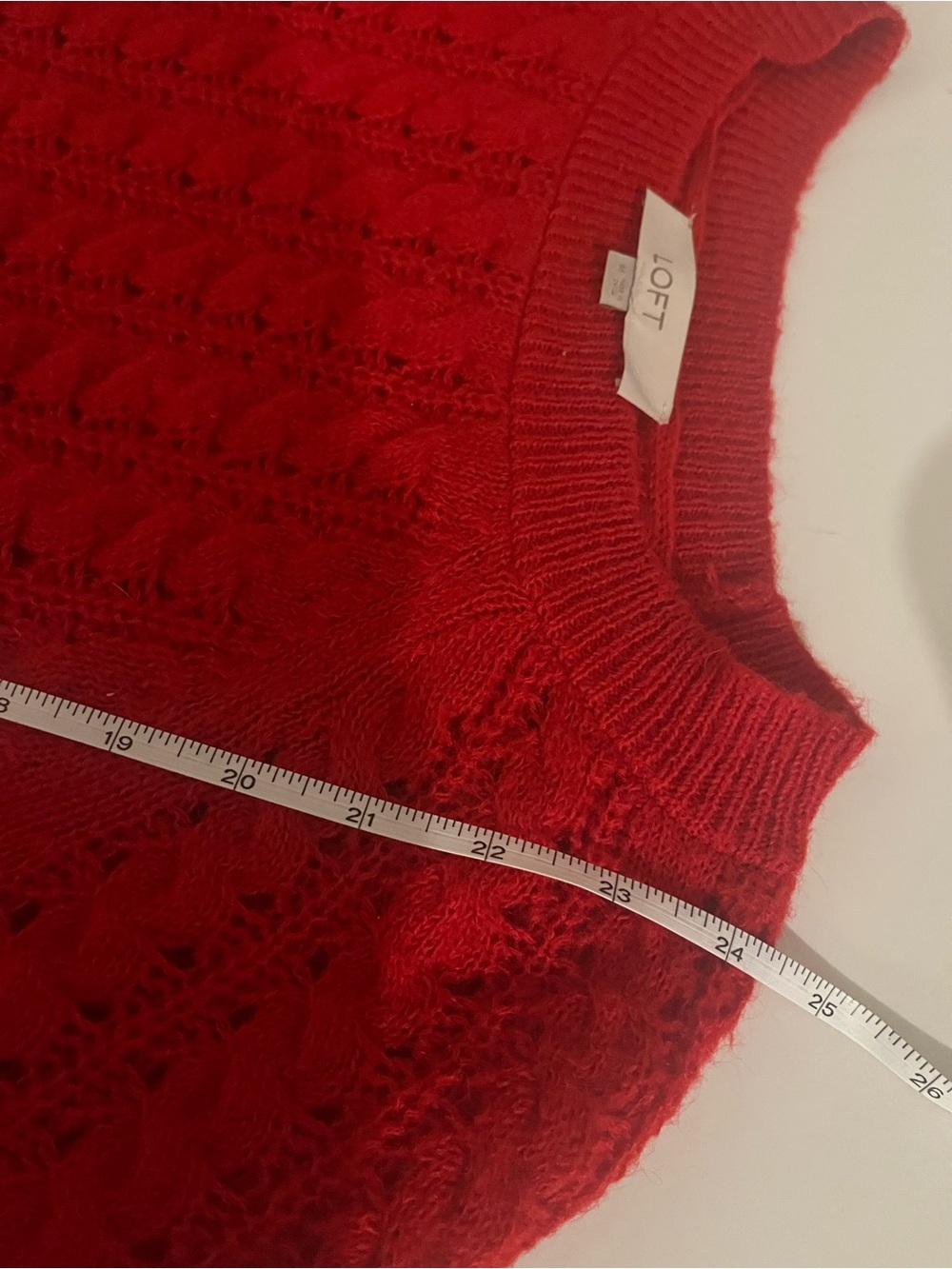 Cozy Red Sweater - Picture 4 of 6